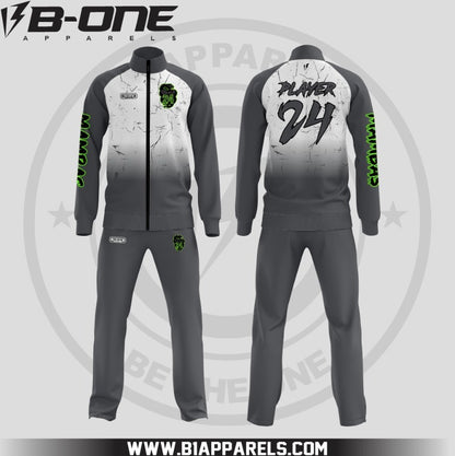 Mambas Elite 7v7 Player Package – Home & Away Hooded Uniforms, Warm-Up Suit (No Hood), Backpack, Soft Helmet, Gloves & Flag Belt