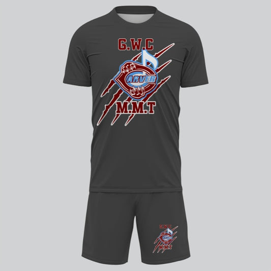 CARVER Grey Shorts Set – Custom Sublimation by SRJ