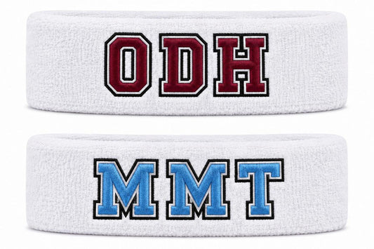 CARVER Custom Embroidered Sports Headbands Set | B1 APPARELS