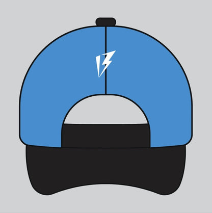 CARVER Blue BlackCustom Baseball Cap – Embroidered by SRJ Apparel