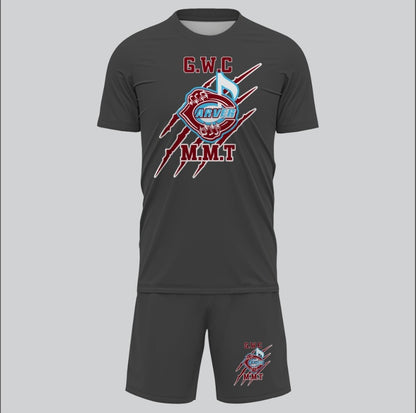 CARVER Grey Shorts Set – Custom Sublimation by SRJ