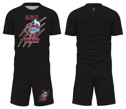 CARVER Black Shorts Set – Custom Sublimation by SRJ